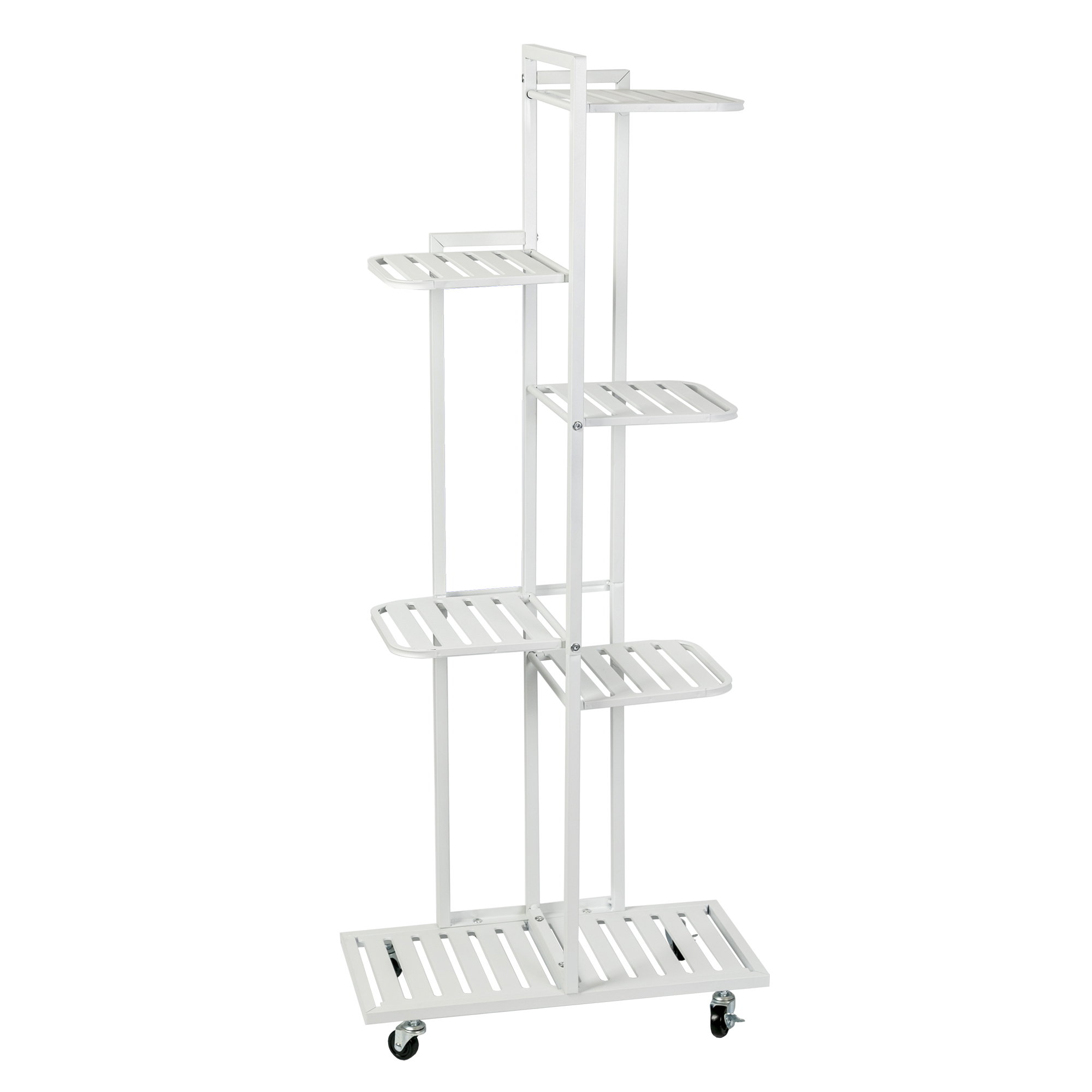 Подставка для цветов ВЕСТА 52х26х123см на 7 цветков, белая арт.266391 по цене 