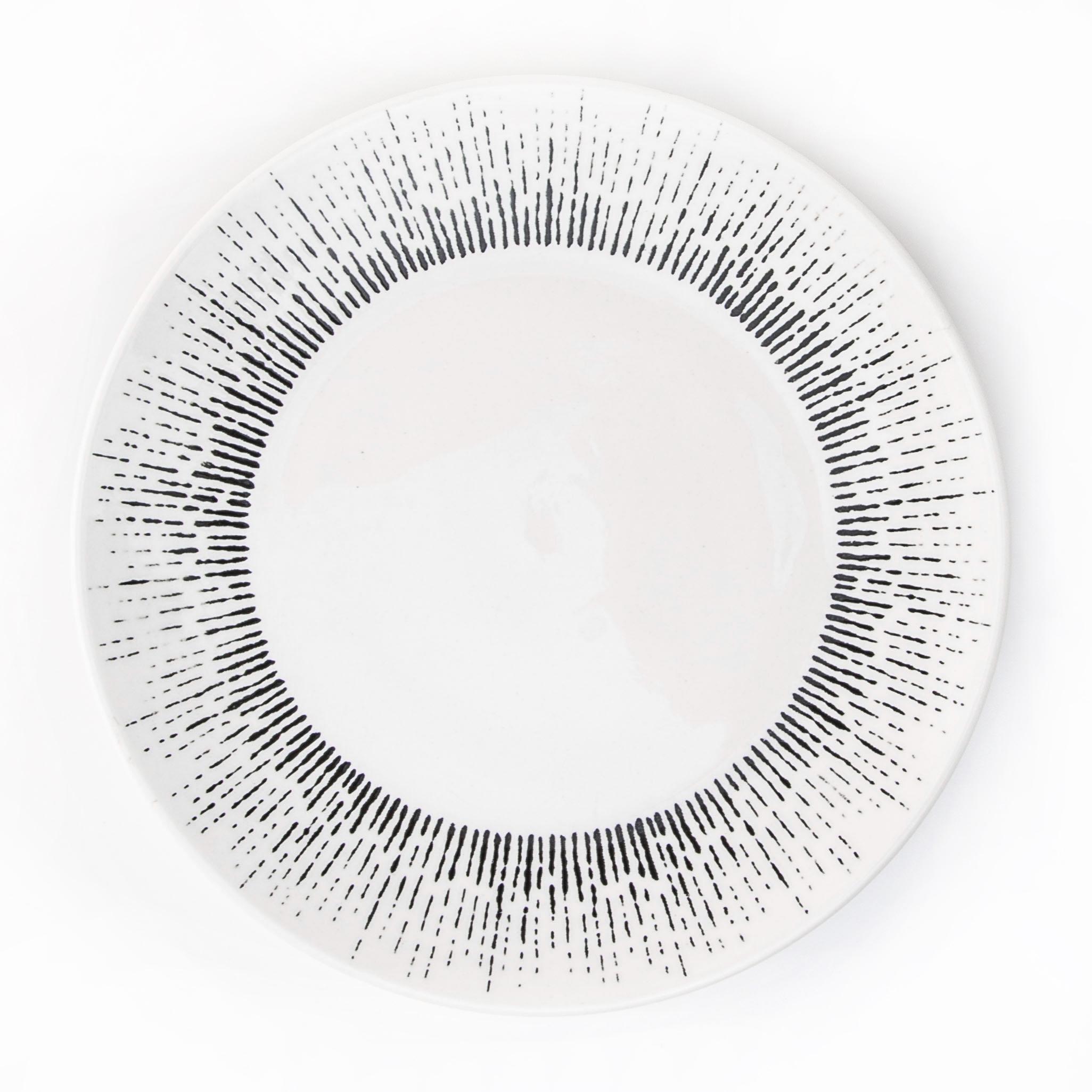 Тарелка мелкая 20,5см Мила Рипси, керамика арт.253-27010 по цене 