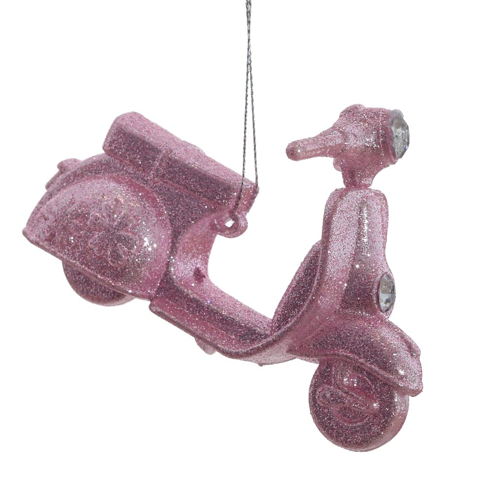 Украшение новогоднее Мопед 12х6х8,5см арт.807602 по цене 