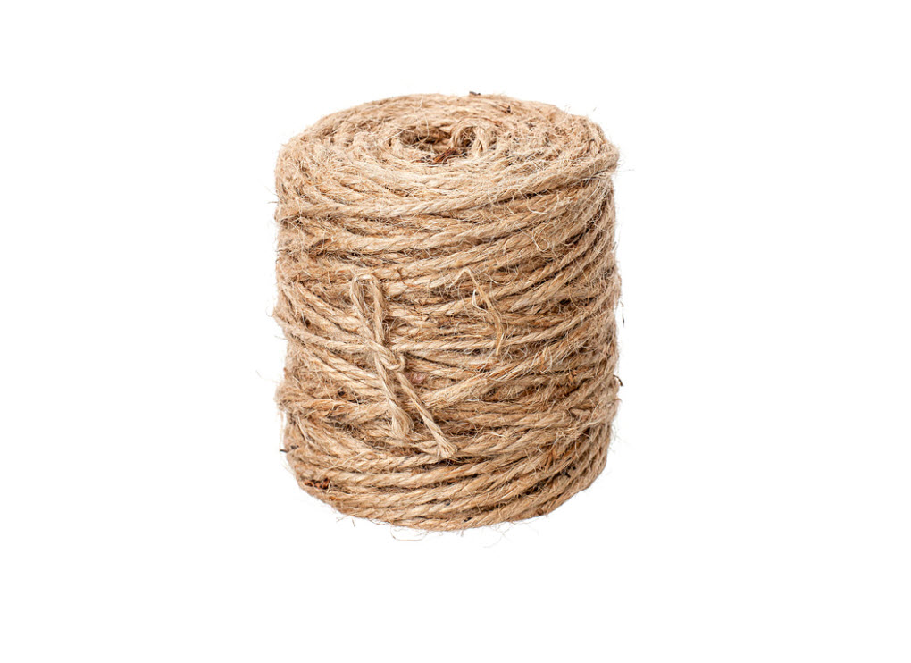 Бечевка декоративная 3ммх50м, натуральный по цене 