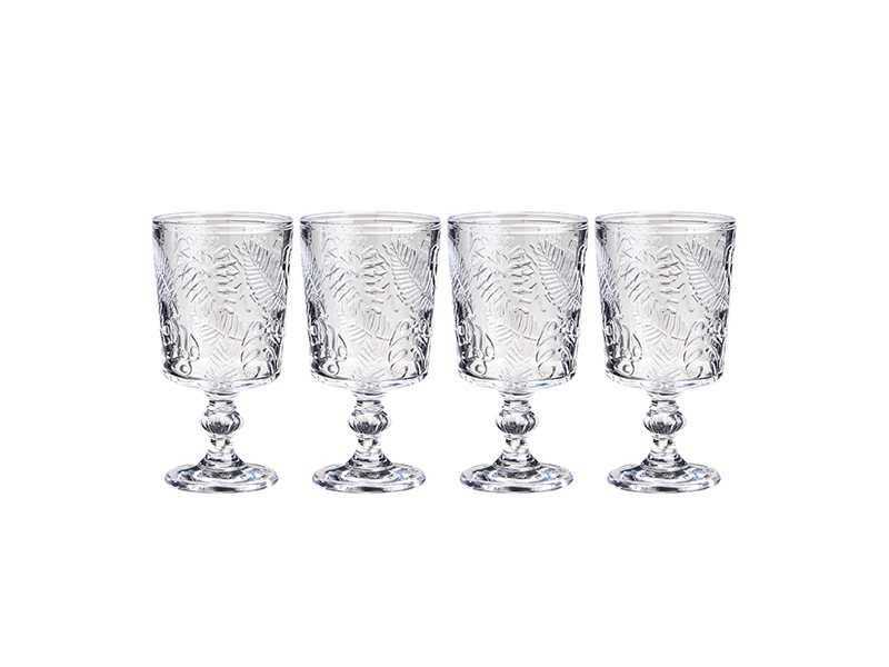 Набор бокалов 4шт Флора 350мл, стекло арт.750-009 по цене 