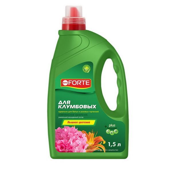 Удобрение БОНА ФОРТЕ ЖКУ для клумбовых цветов, 1,5л по цене 
