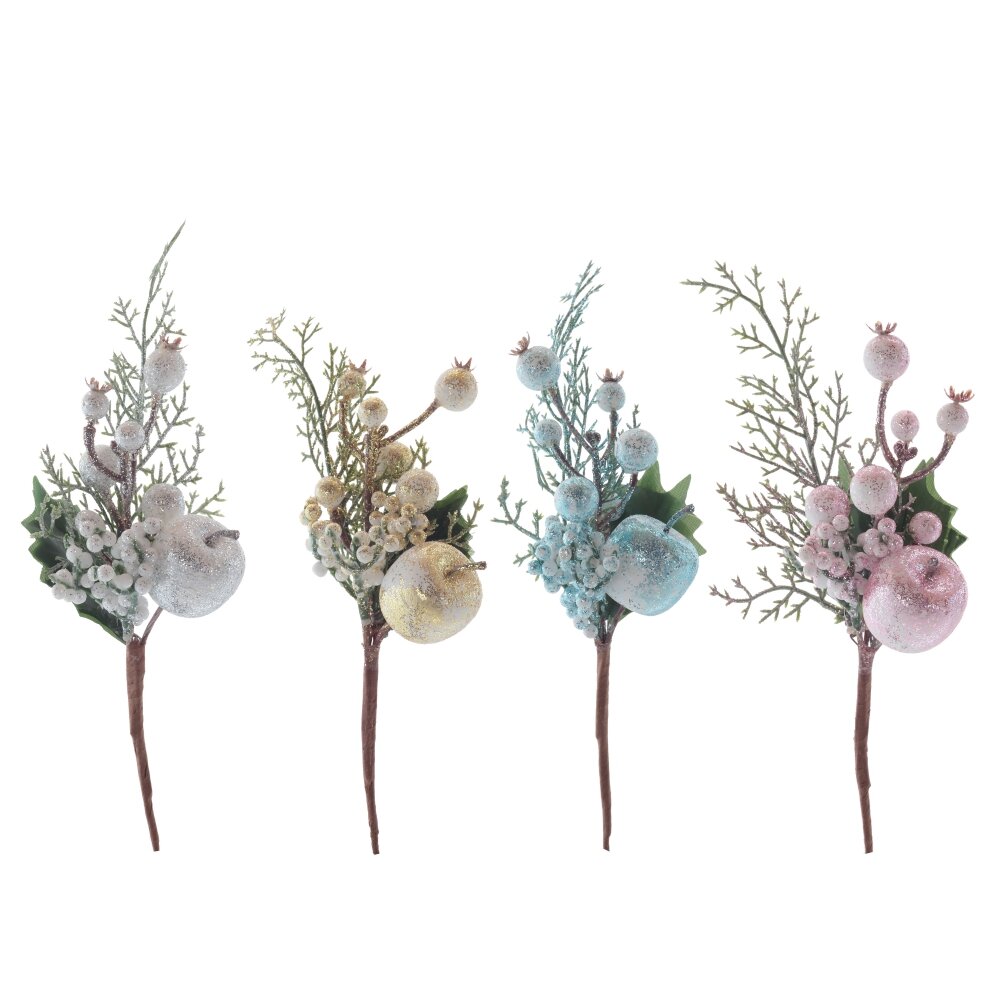 Изделие декоративное Ветка 8х5х25см 4в. арт.811497 по цене 