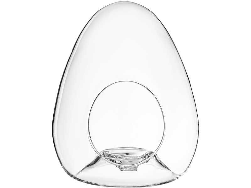 Ваза Яйцо стекло прозрачный 17х23см арт.337-095 по цене 