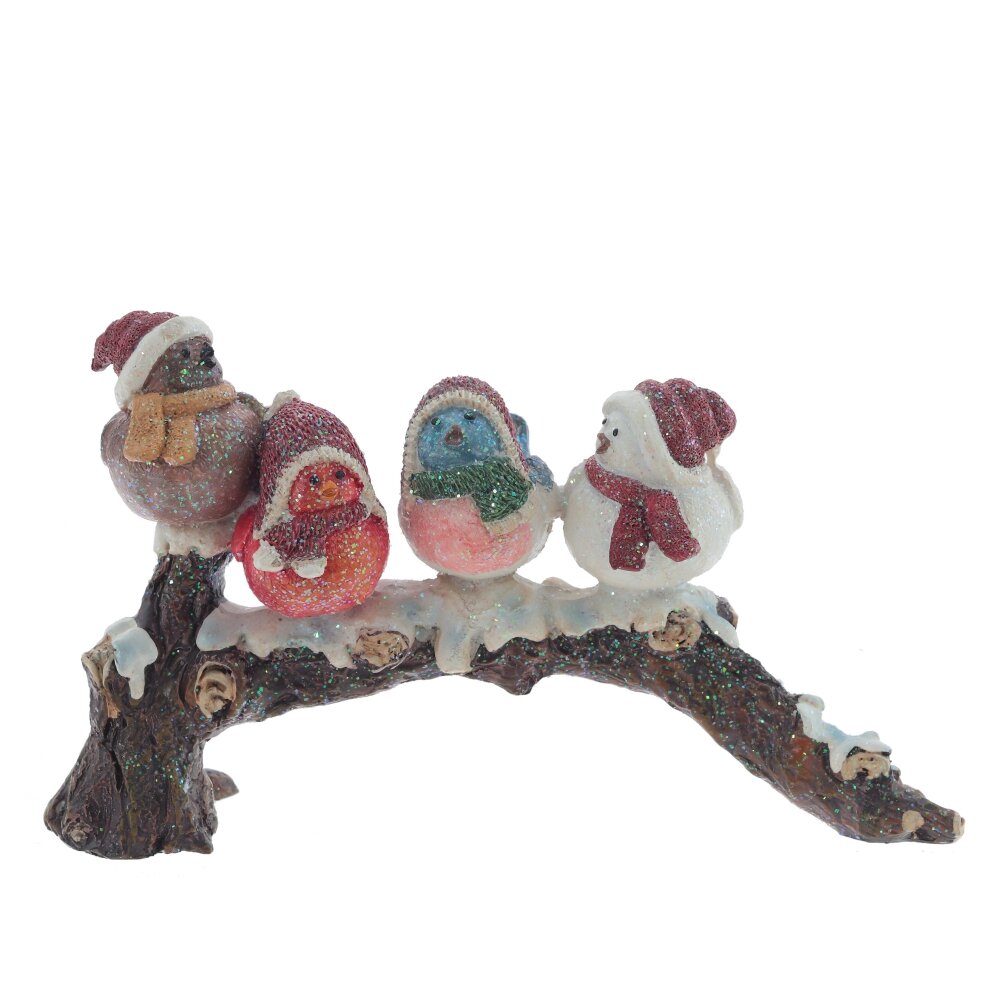 Фигурка декоративная Птички 20,5х6,5х12,5см арт.805338 по цене 