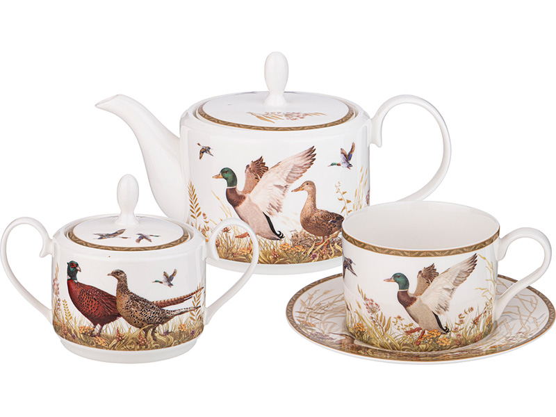 Сервиз чайный Лефард Охота на 6пер. 14пр. фарфор арт.590-499 по цене 