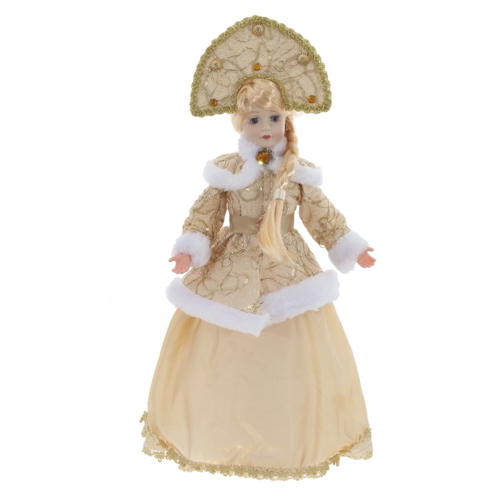 Фигурка Снегурочка с емкостью для конфет 20х11х50см арт.822915 по цене 