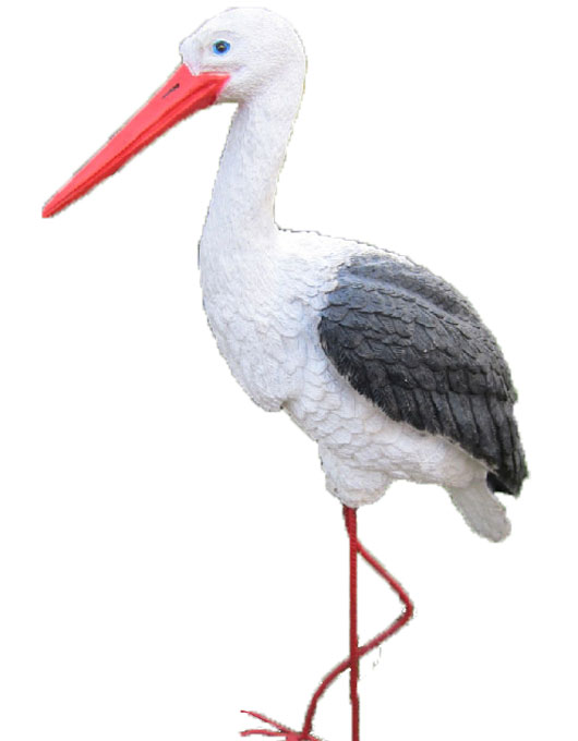 Фигура Аист большой 115см, полистоун арт.ФП001 по цене 