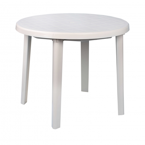 Стол круглый 900х900х750мм бежевый по цене 