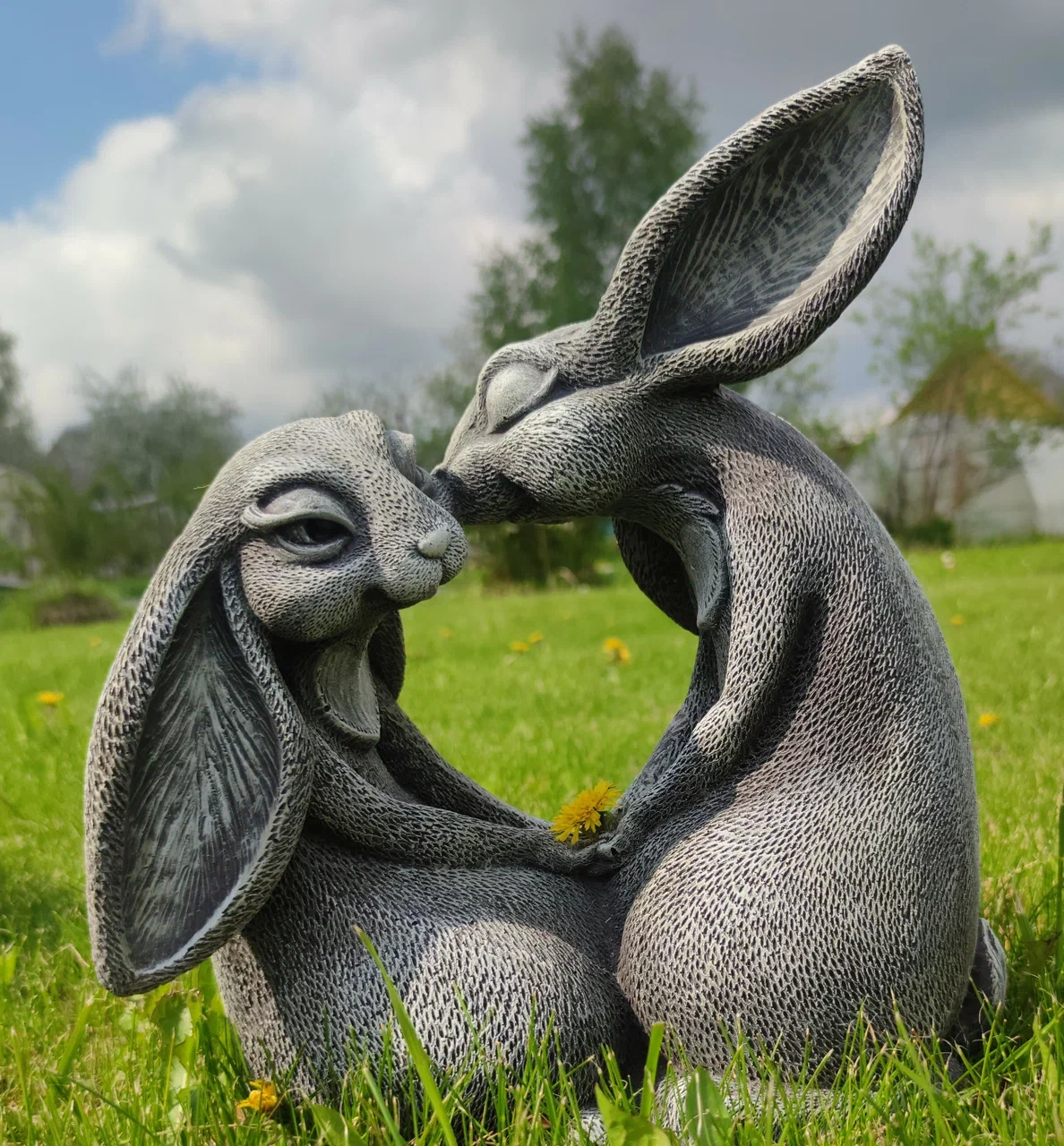 Фигура садовая Любовь 31х18х35см полистоун арт.Ф314 по цене 