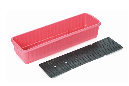 Поддон для рассады РАДИАН с дренажной решеткой пластик 60х20х12см по цене 