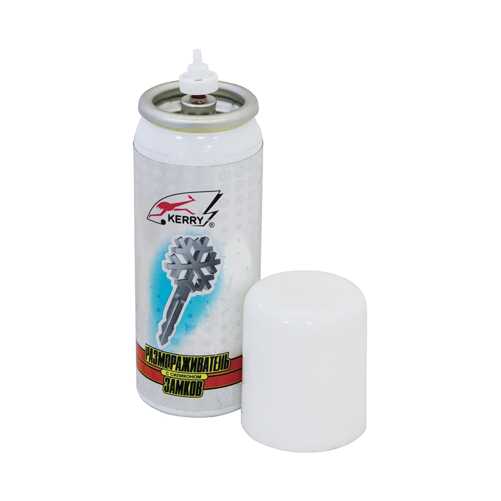 Размораживатель замков с силиконом 60 мл (флакон с дозатором) "керри" kr-183 по цене 