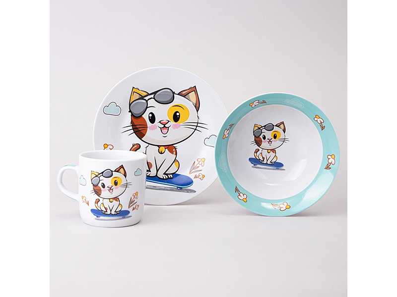 Набор посуды Лефард 3 предмета, фарфор арт.87-341 по цене 