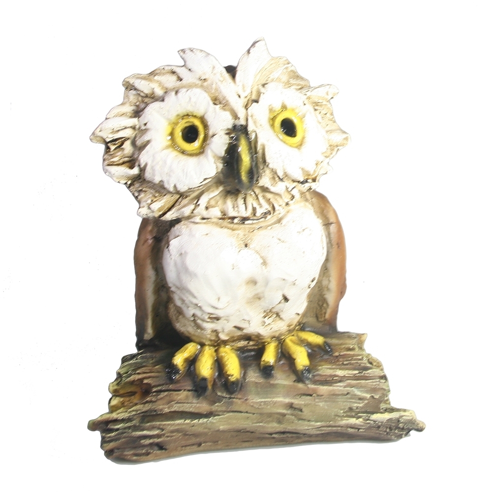 Фигура декоративная Сонная сова 19х10х24см, полистоун арт.718264/F830 по цене 