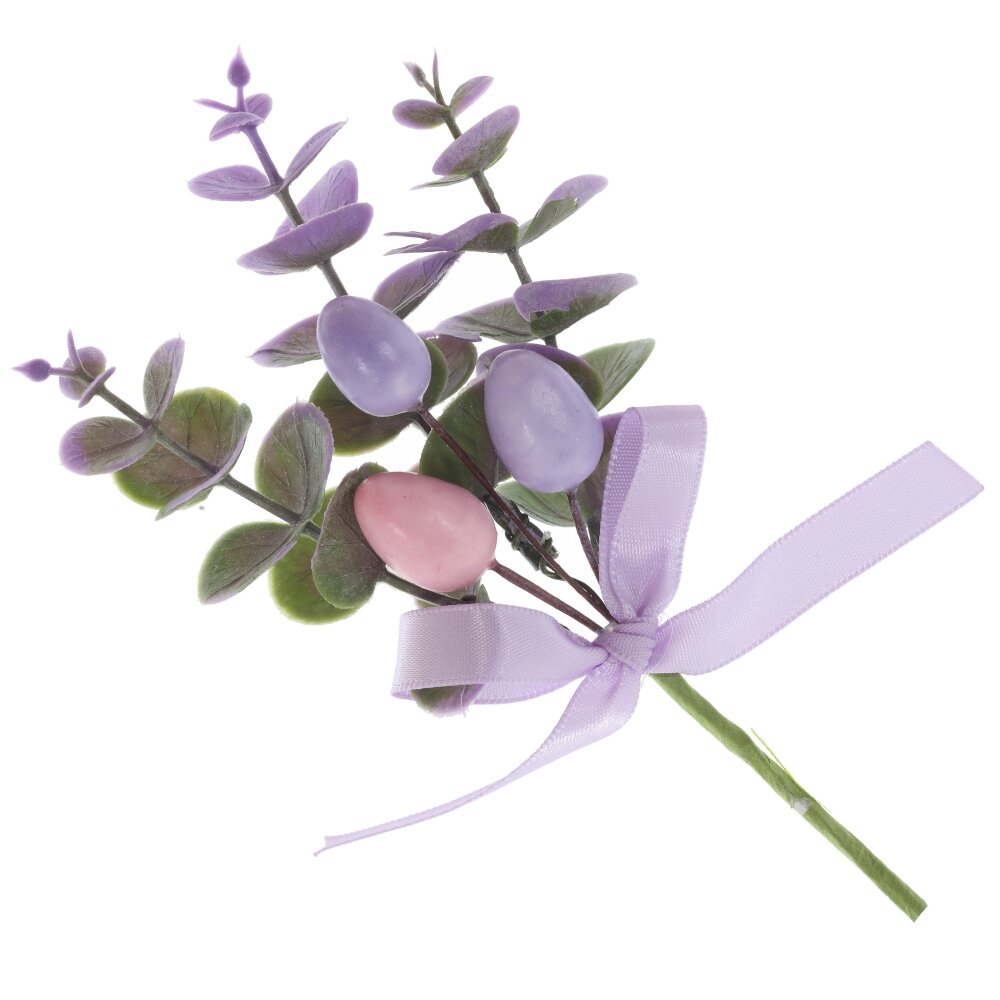 Ветка искусственная Пасхальная 7,5х2,5х14см арт.818478 по цене 