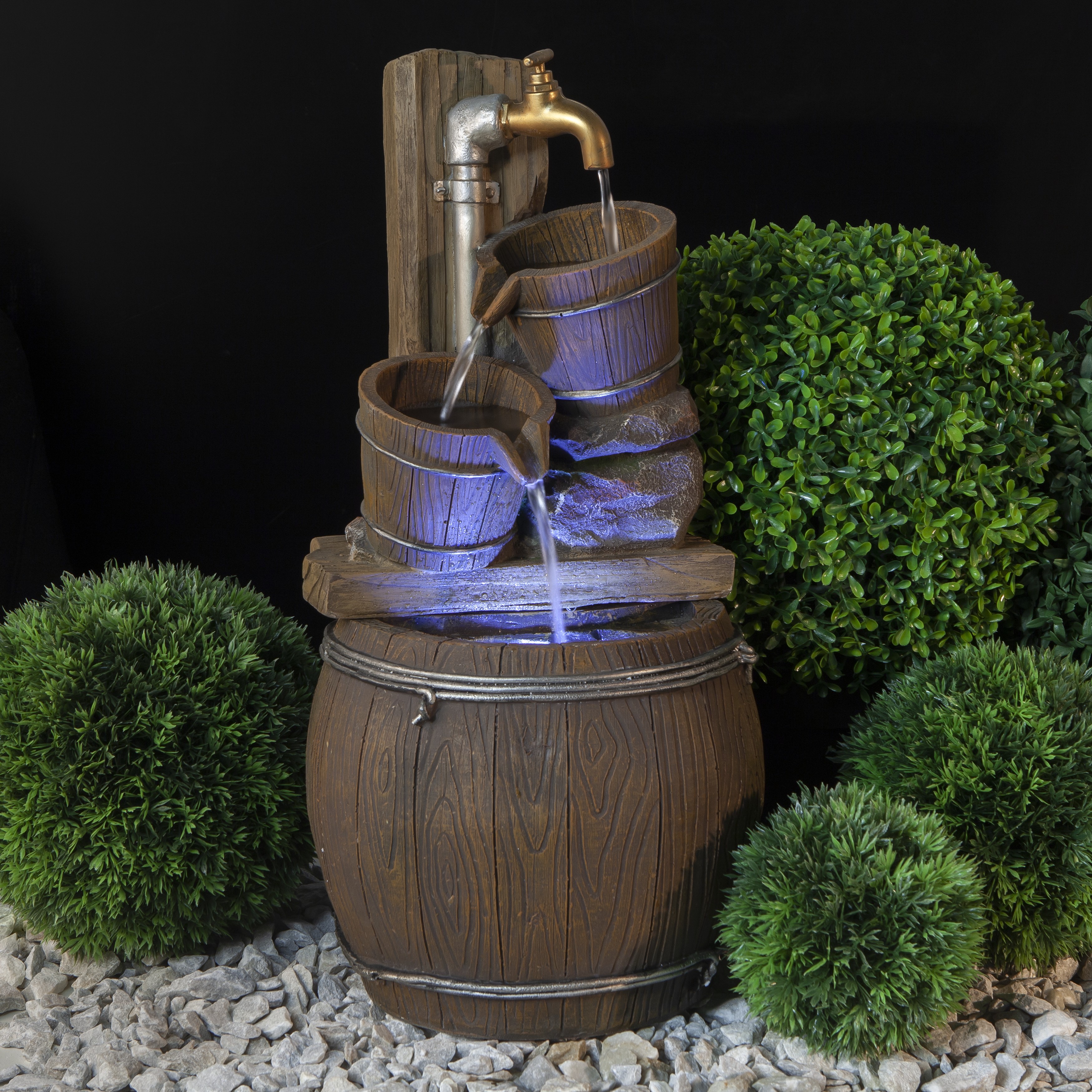 Фонтан садовый Дача 58см, полистоун арт.Б0043463 по цене 