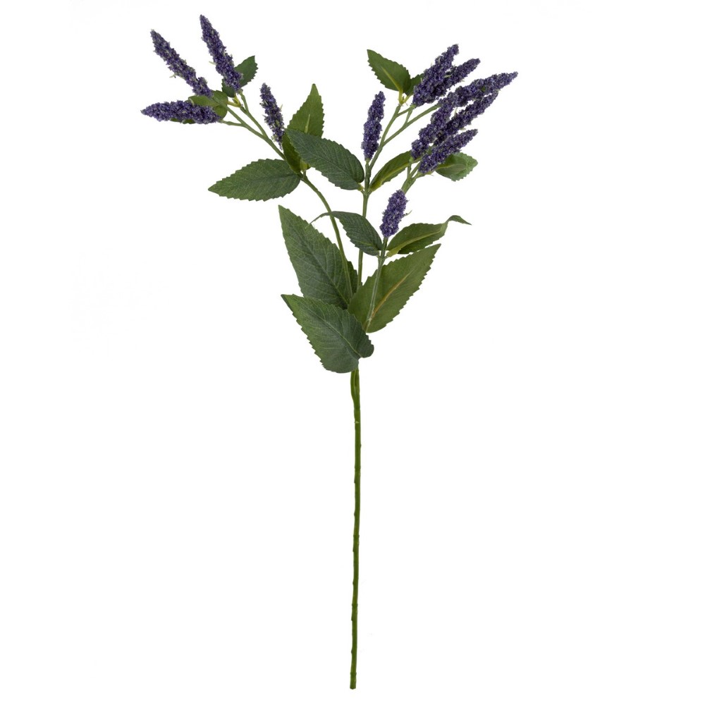 Изделие декоративное Ветка цветущая 57см, сиреневый арт.к000027603 по цене 