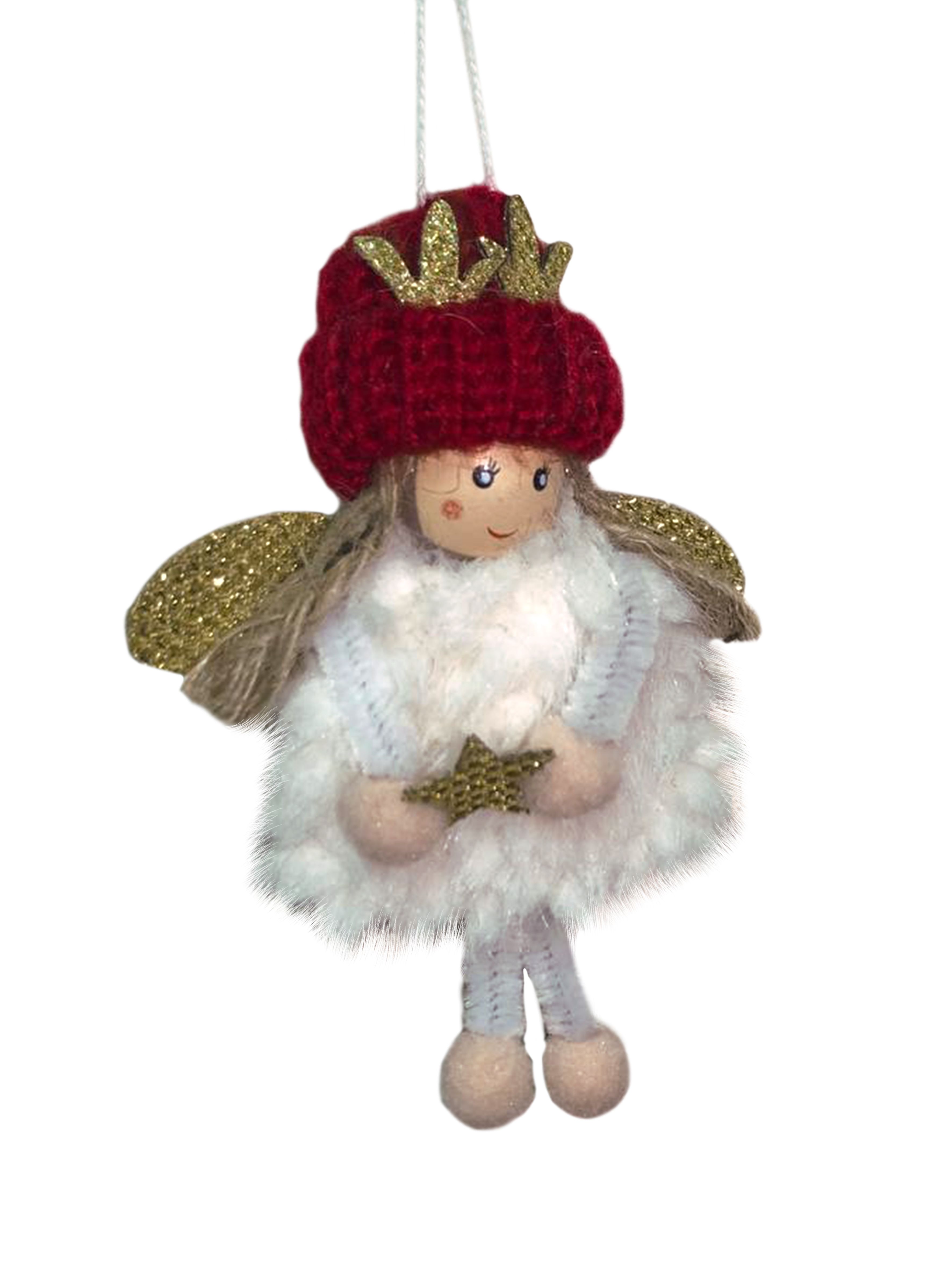 Украшение новогоднее Ангелочек 7x2x11см арт.95289 по цене 