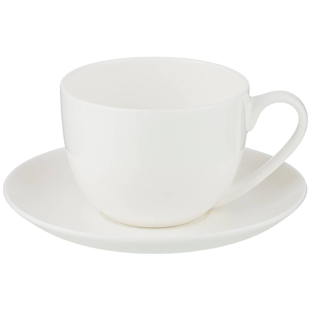 Пара чайная Лефард Силк 330мл белый арт.415-2006 по цене 