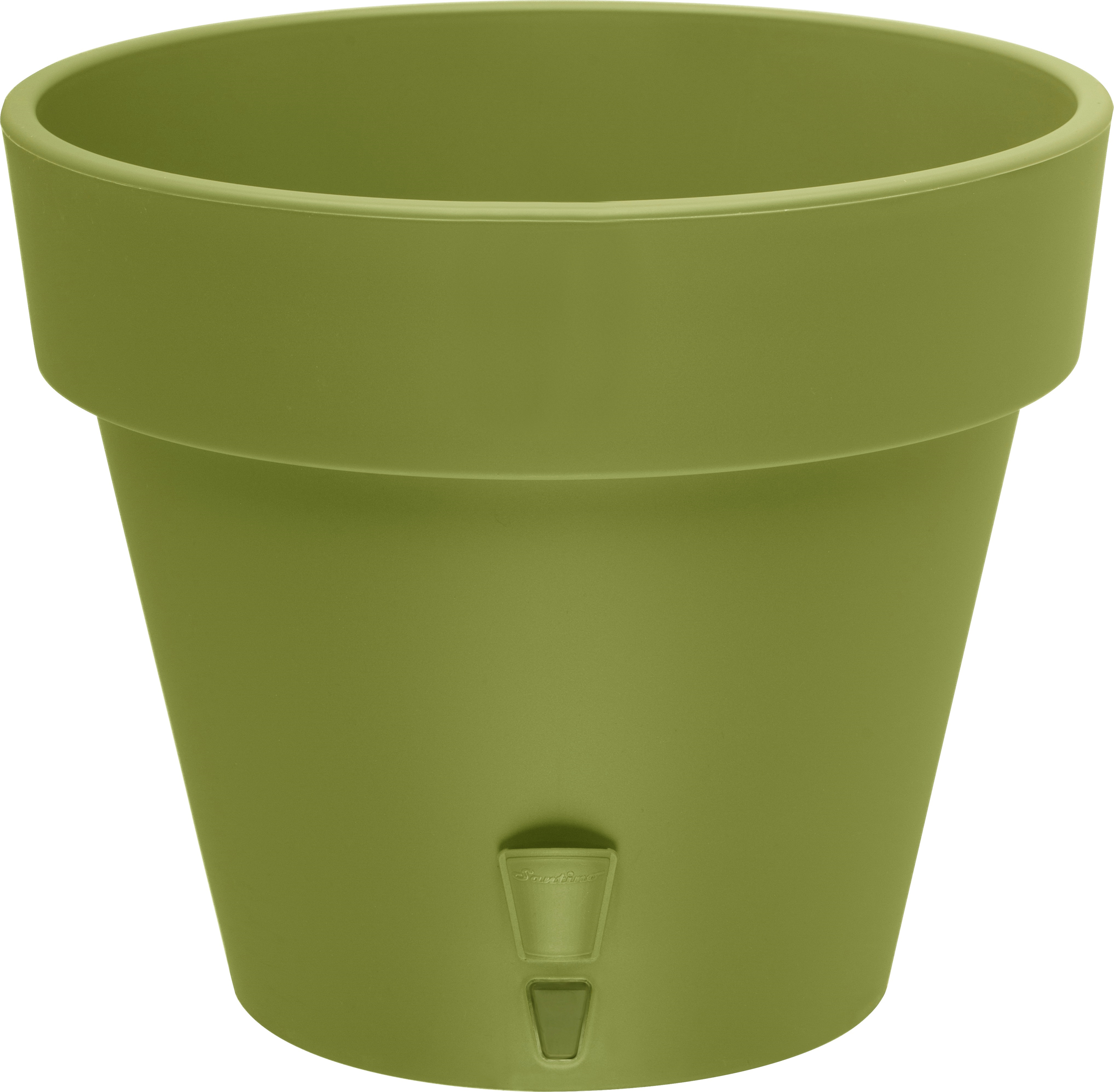 Горшок Латина 11,5л без дренажного картриджа Олива по цене 