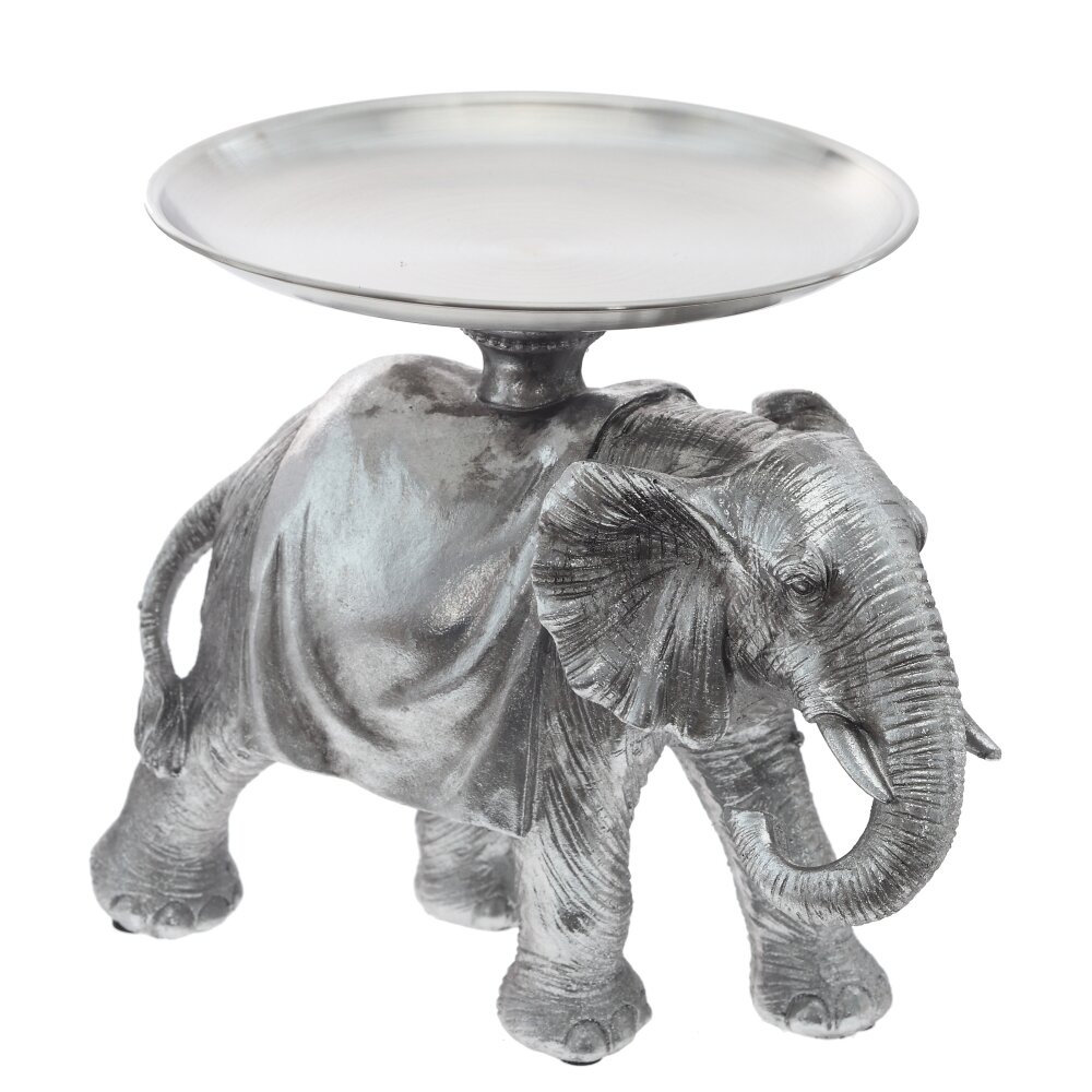 Фигурка декоративная Слон с подносом 22х16,5х19см арт.817219 по цене 