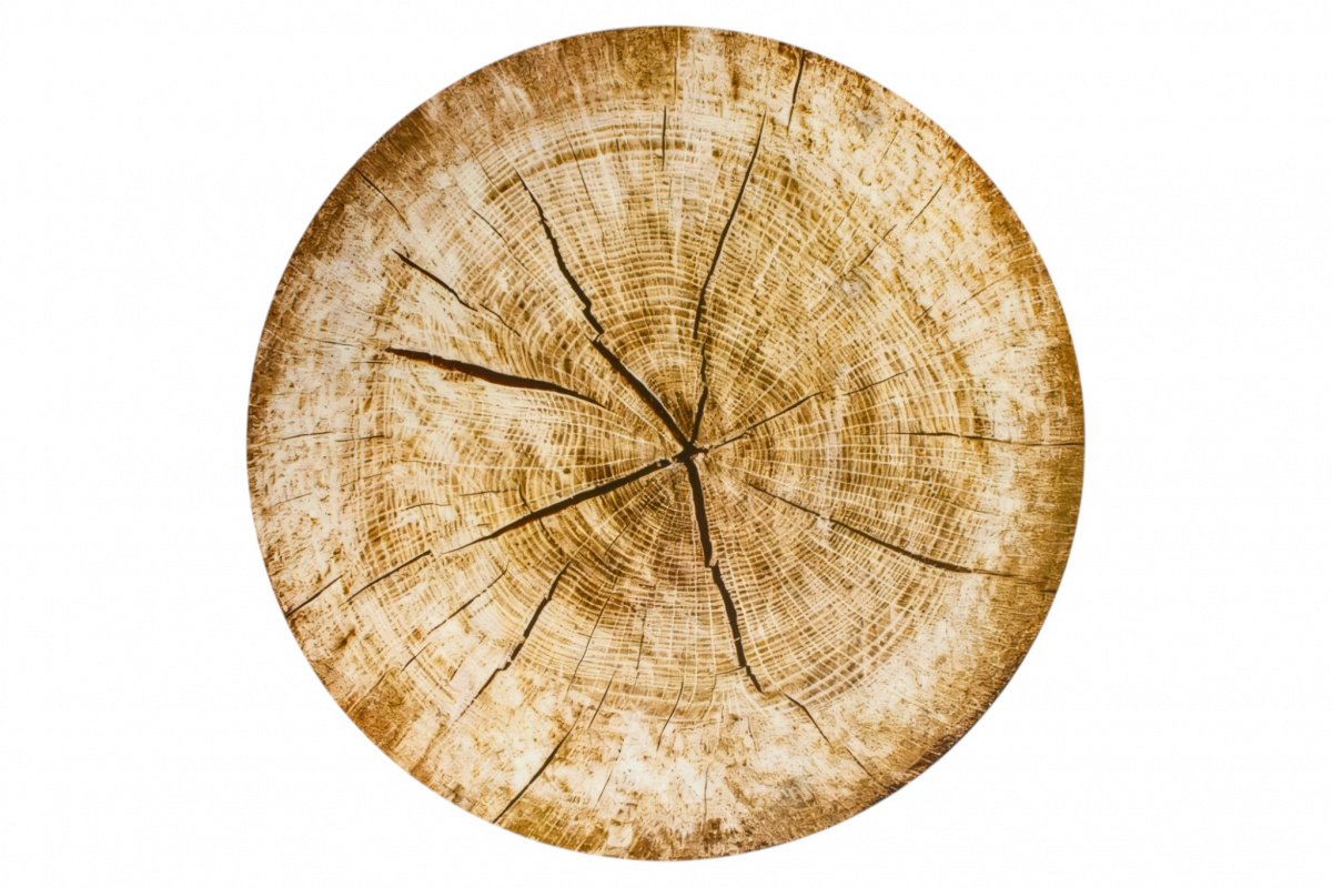 Салфетка сервировочная ПВХ Старое дерево D33см арт.16247 по цене 