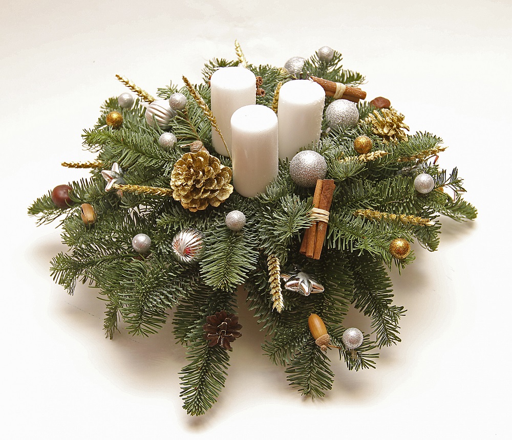 Композиция новогодняя 1990руб по цене 