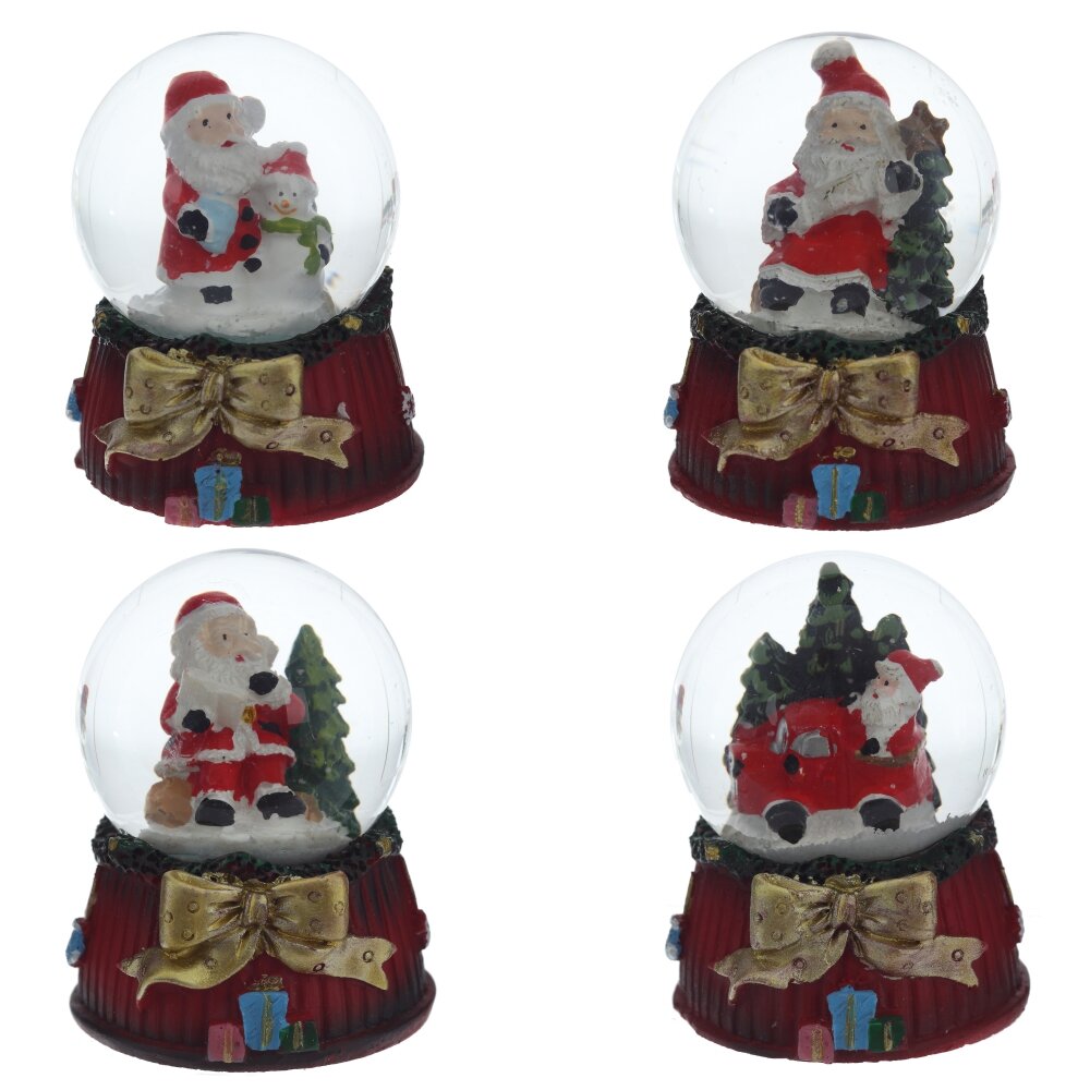 Фигурка декор в стекл шаре Дед Мороз 4,5см 4в. арт.794145 по цене 