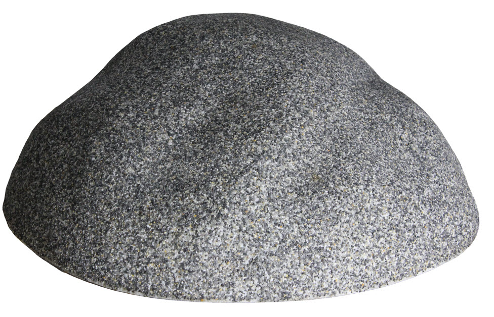 Валун декоративный Гладкий 85х85х33см, светло-серый арт.G520 по цене 