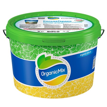Удобрение сухое ОрганикМикс органическое КальцеГарден 9 кг по цене 
