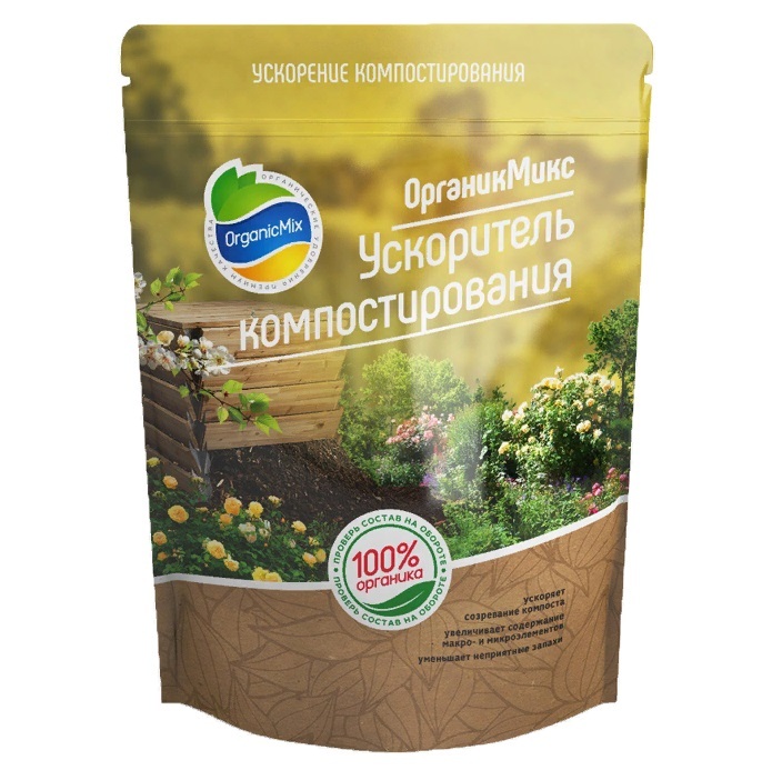 Удобрение сухое ОрганикМикс Ускоритель компостирования органическое 160г по цене 