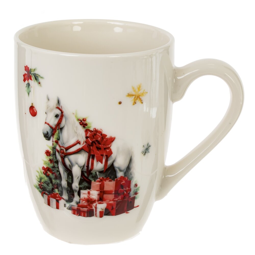 Кружка Лошадь 320 мл, фарфор арт.825388 по цене 