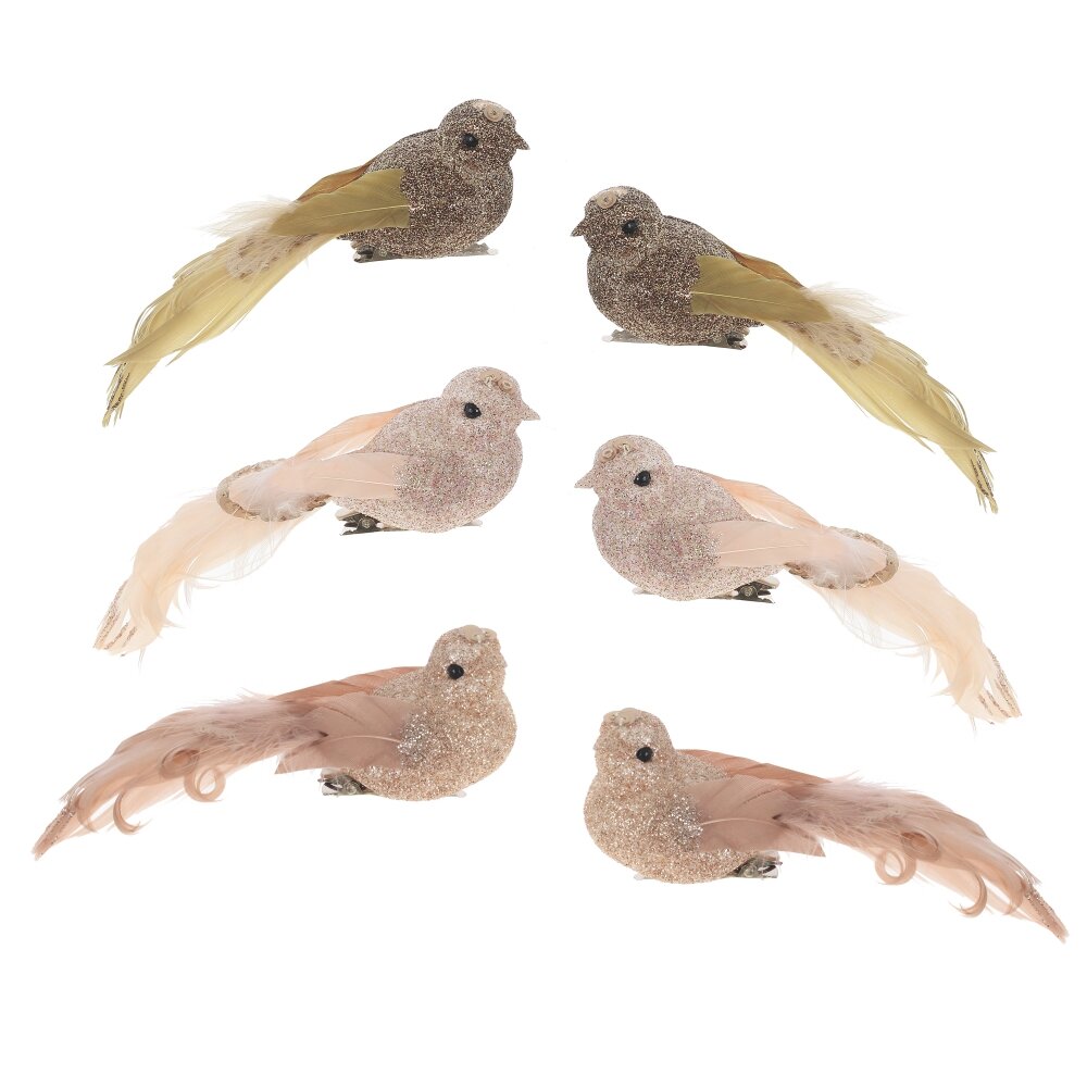 Изделие декоративное Птичка 11х4х4см арт.761622 по цене 