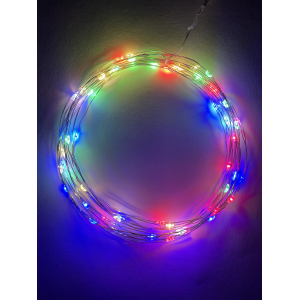 Гирлянда Эра Нить мультиколор 5м арт.Б0047959 по цене 