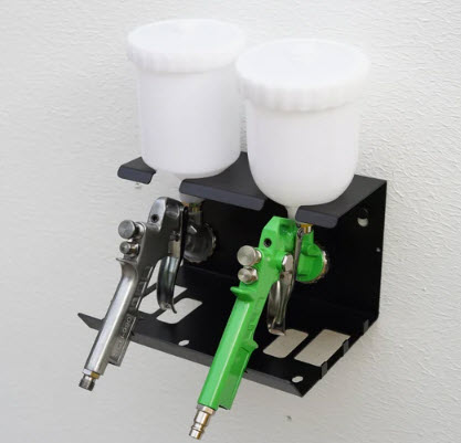 Кронштейн для 2-х краскопультов ElectricLight КБ-01-120 черный по цене 