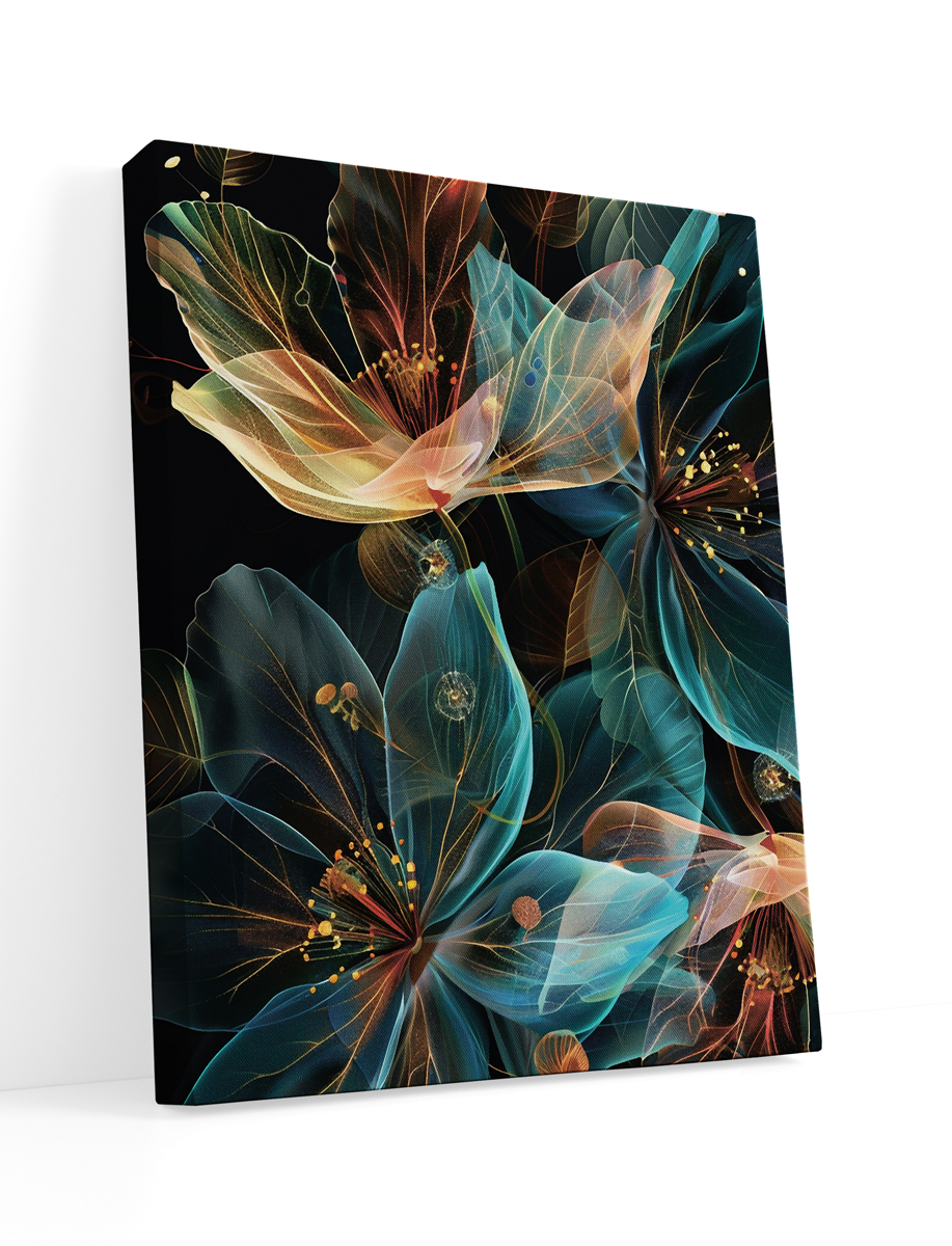 Картина Симфония Закат на клумбе 50х40см арт.1-396 по цене 