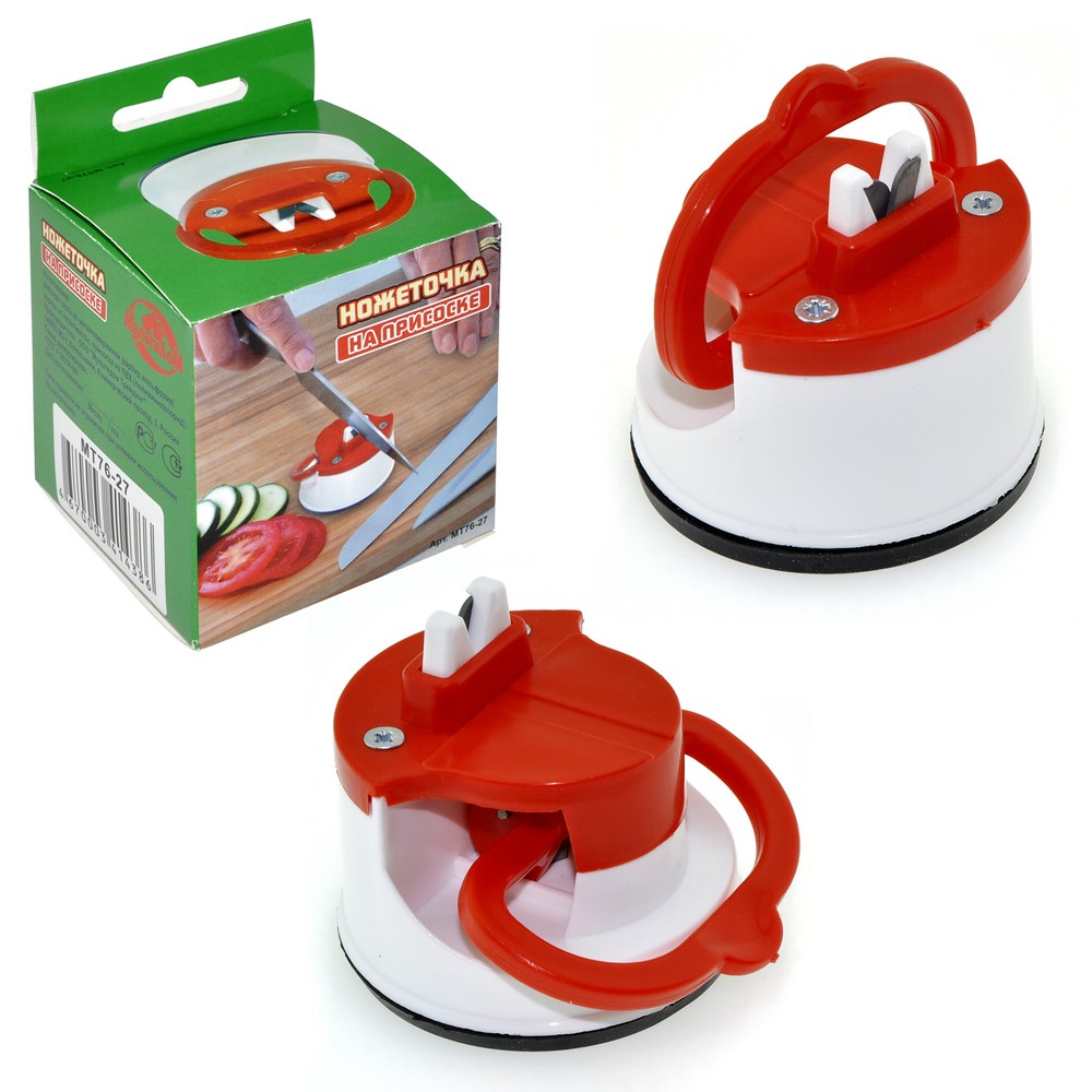 Ножеточка на присоске 6,5x6см арт.МТ76-27 по цене 