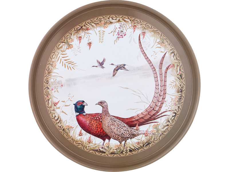 Поднос сервировочный Анесс Охота 33х2,1см арт.898-206 по цене 