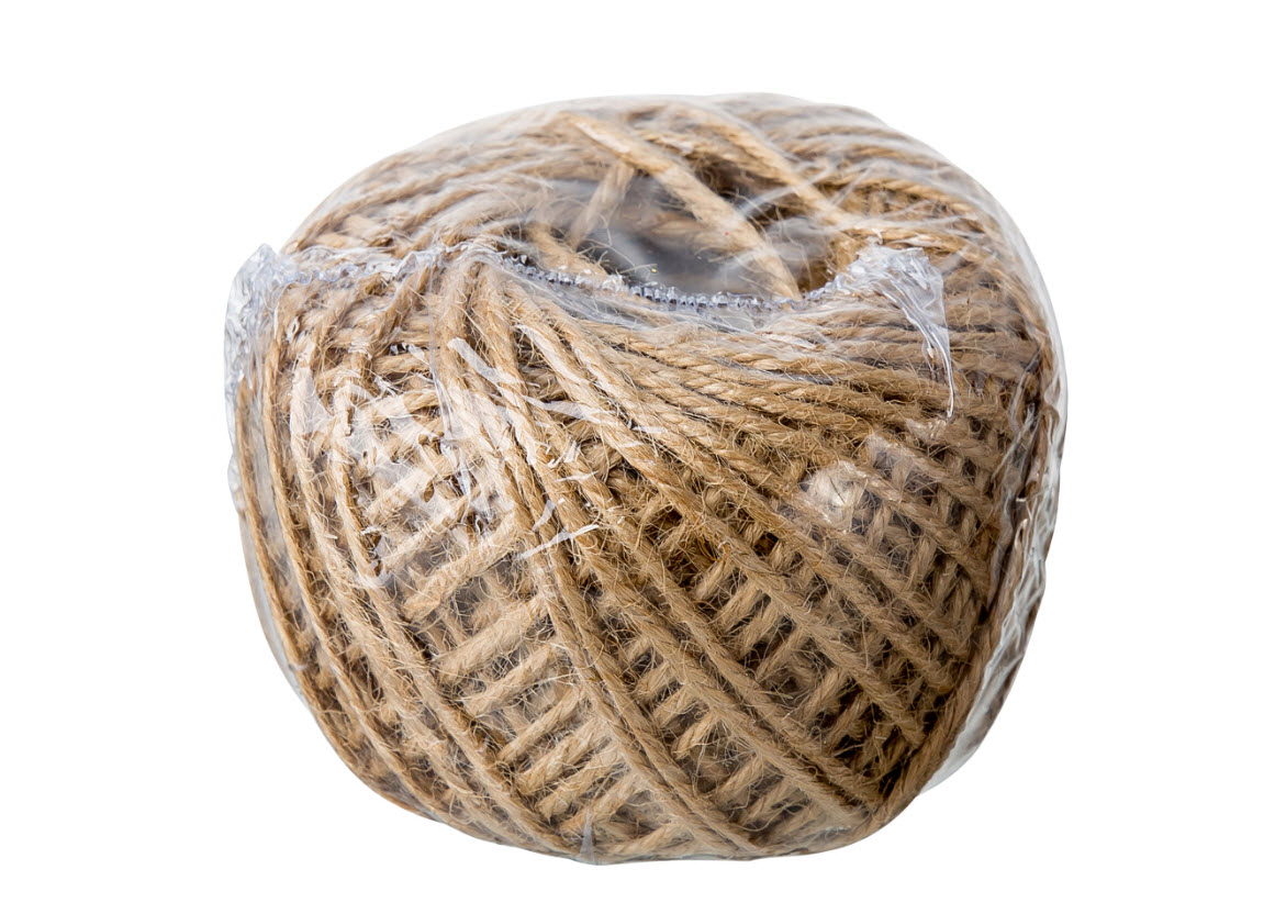 Бечевка декоративная 1,5мм 50м, натуральный по цене 