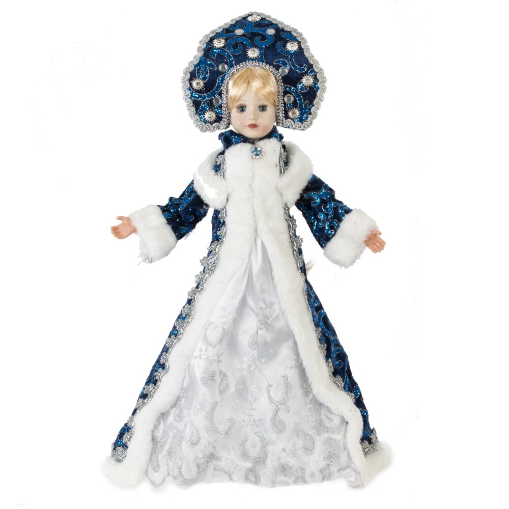 Фигурка Снегурочка с емкостью для конфет 32х32х55см арт.779693 по цене 