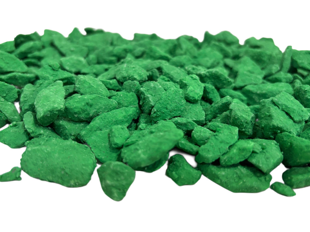 Камень Колос окрашенный зеленый 10-20 мм 10кг по цене 