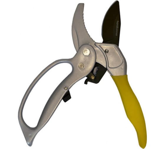 Секатор ХансКоннер ручной с храповым механизмом алюмин ручка 20,5см арт.HK3012-07-20 по цене 