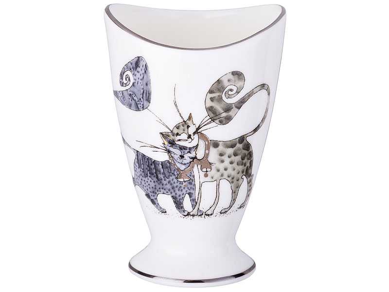 Подставка для зубочисток Лефард Котики 7x4см, фарфор арт.264-862 по цене 