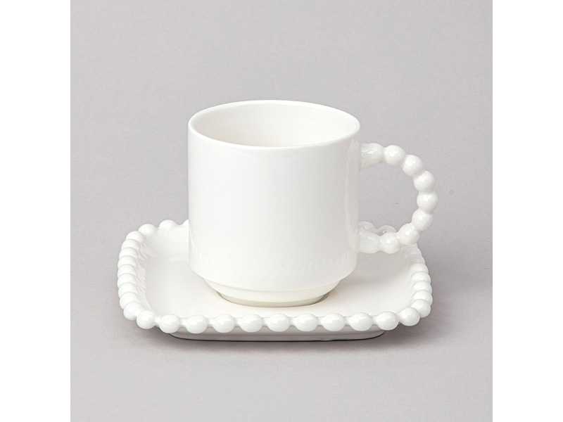 Пара чайная Лефард Жемчужина 220мл фарфор арт.761-114 по цене 