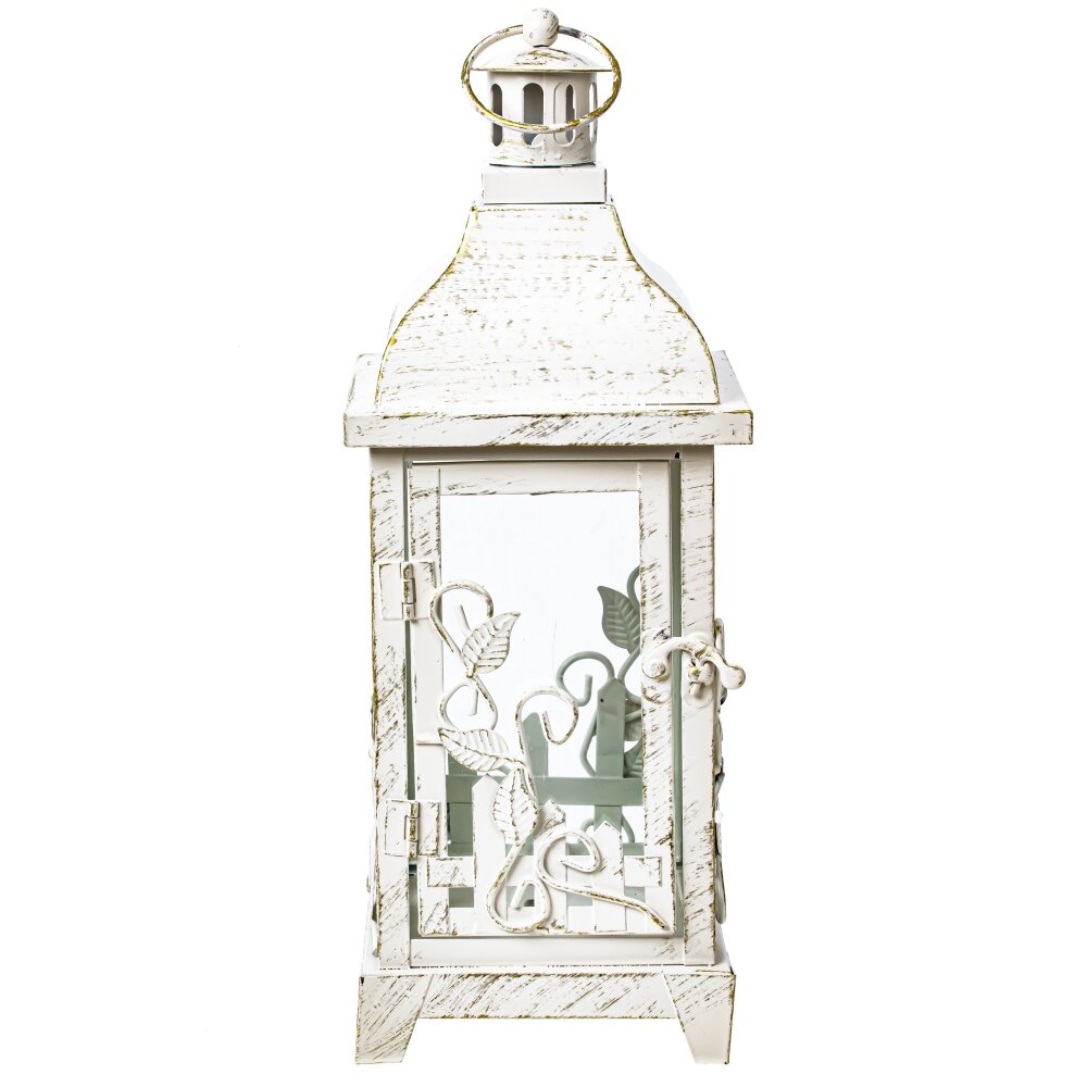 Подсвечник Фонарь 12,5х12,5х34см металл,стекло арт.799153 по цене 