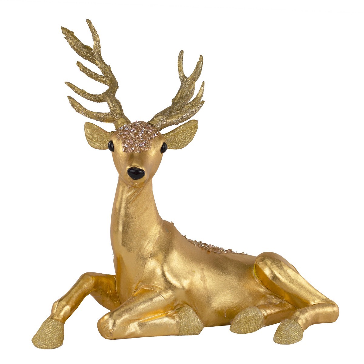 Сувенир Олень лежащий золотой арт.к000026982 по цене 