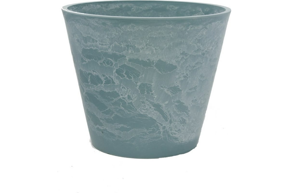 Горшок Гриншип 41х33см пластик голубой камень 30л арт.H-11Т40гк по цене 