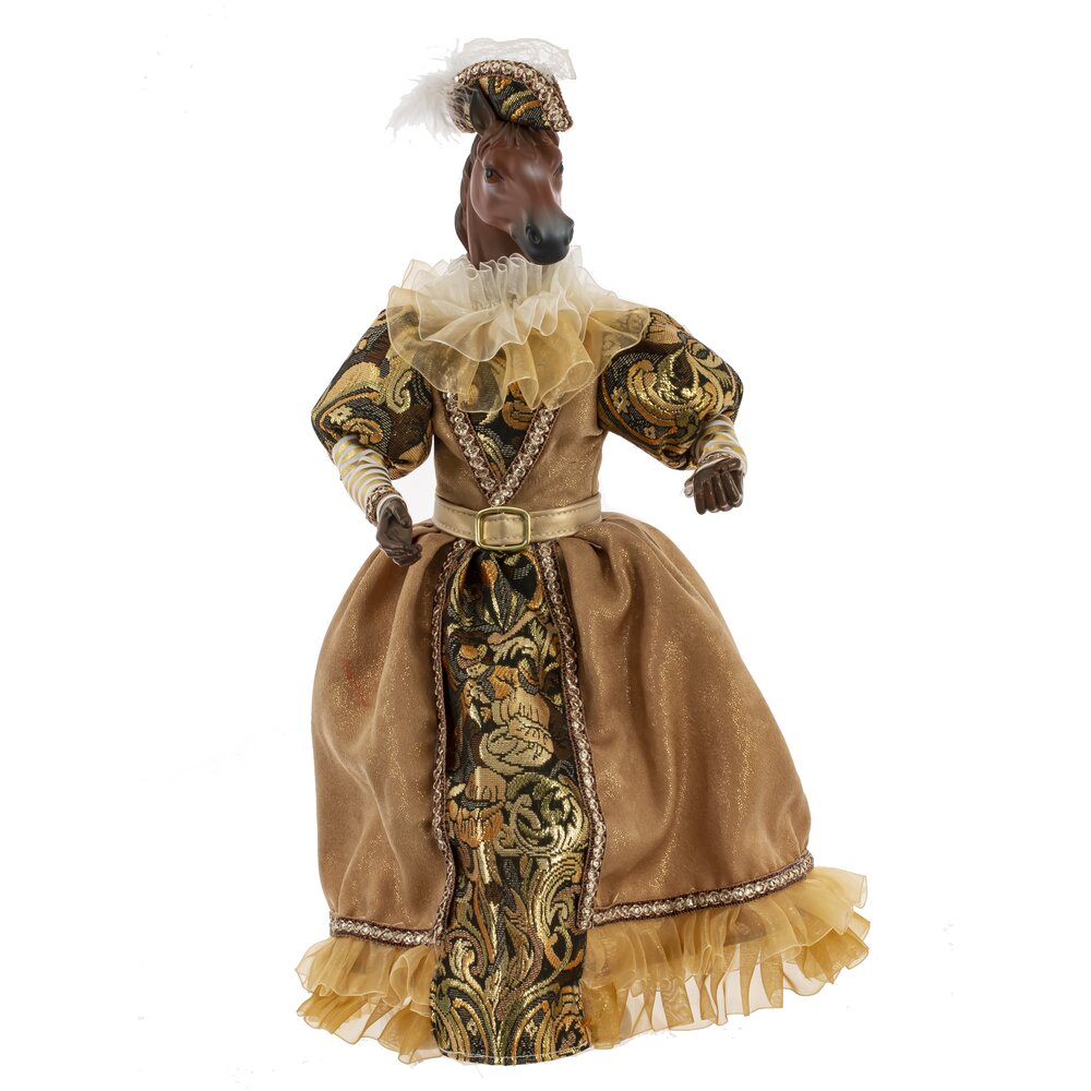 Игрушка набивная стоя Лошадь 14х11х46см арт.826037 по цене 