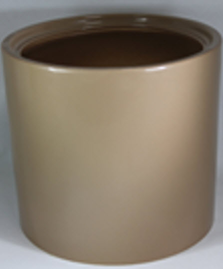 Горшок Лидер 10х12см 0,7л латте, керамика арт.10005585 по цене 