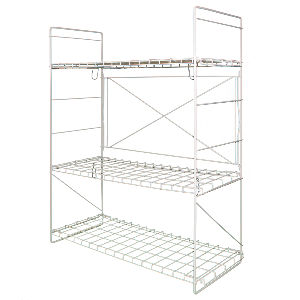 Стеллаж универсальный Маргарита ЛЮКС металл 60х26,5х78см Гарден Шоу по цене 